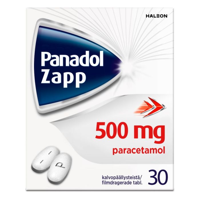 1000001120_PANADOL_ZAPP_500_mg_tabl_kalvopaall_30_fol_pakkauskuva_Pakkauskuva25169_jpg
