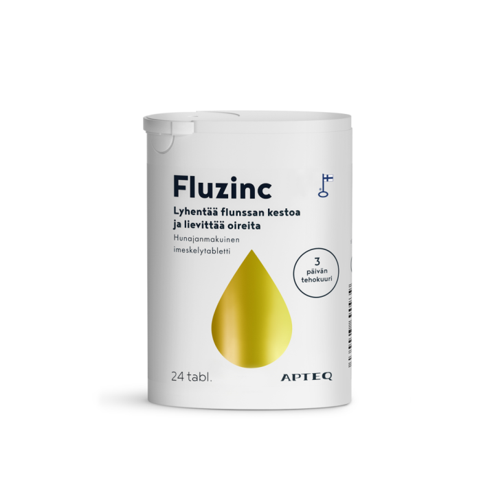 Apteq Fluzinc hunaja 24 tabl kuva 2