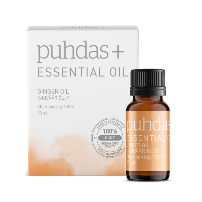 1000017447_Puhdas_Essential_oil_Ginger_10_ml_pakkauskuva_Pakkauskuva13335_png