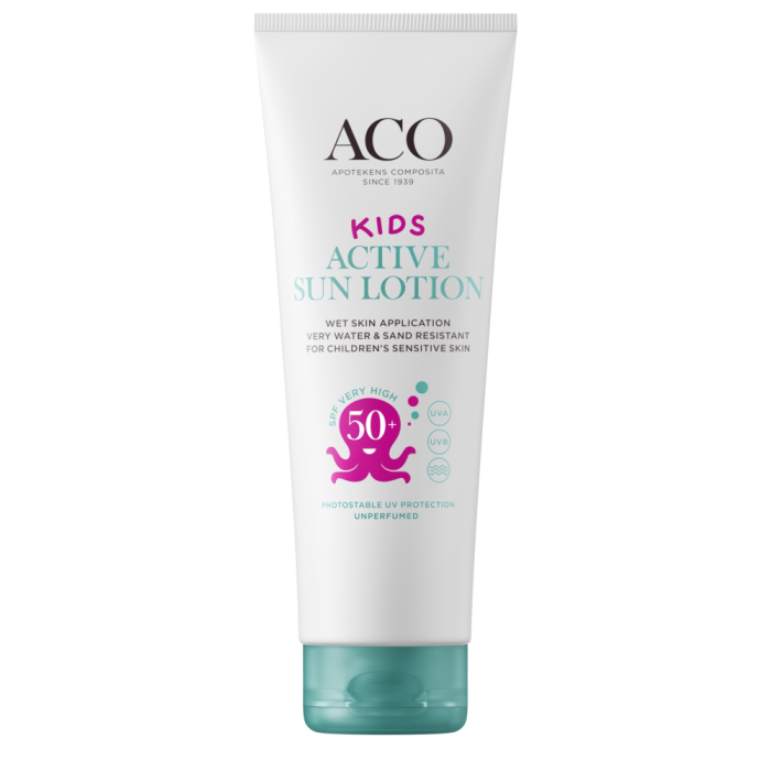 ACO Sun Kids Active sun lotion spf 50+ 250 ml
