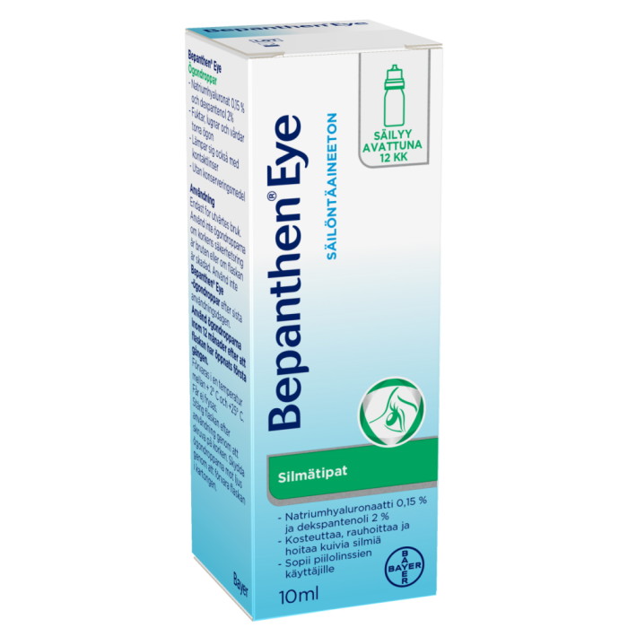 Bepanthen Eye silmätipat tippapullo 10 ml kuva 2