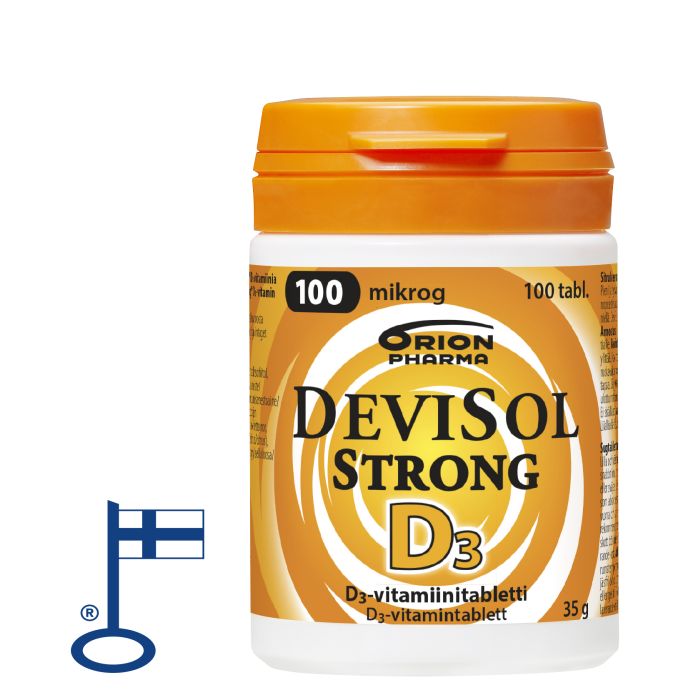 Devisol Strong 100 mikrog imeskelytabletti 100 kpl kuva 2