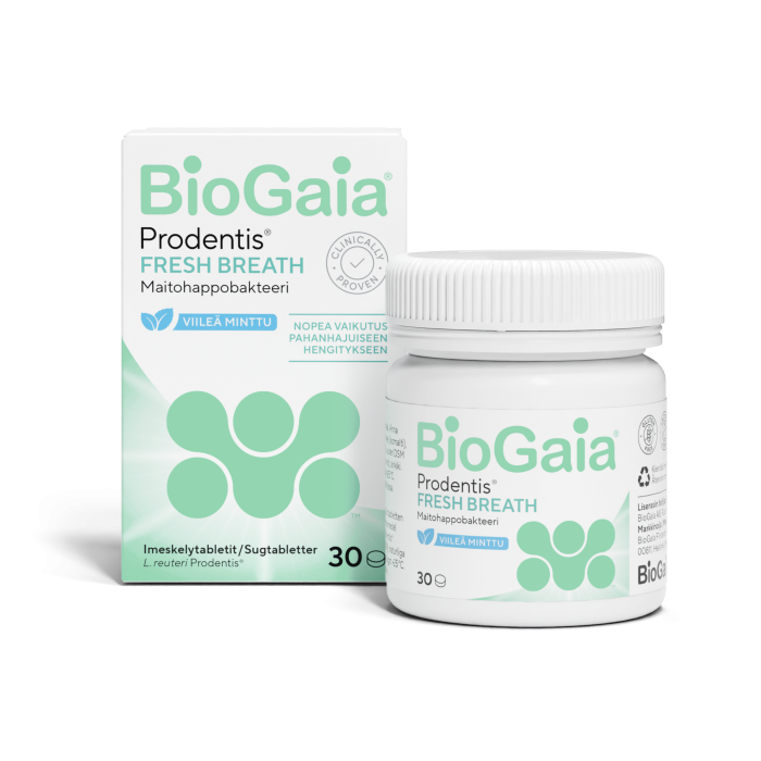 BioGaia Prodentis FRESH BREATH 30 tabl kuva 3