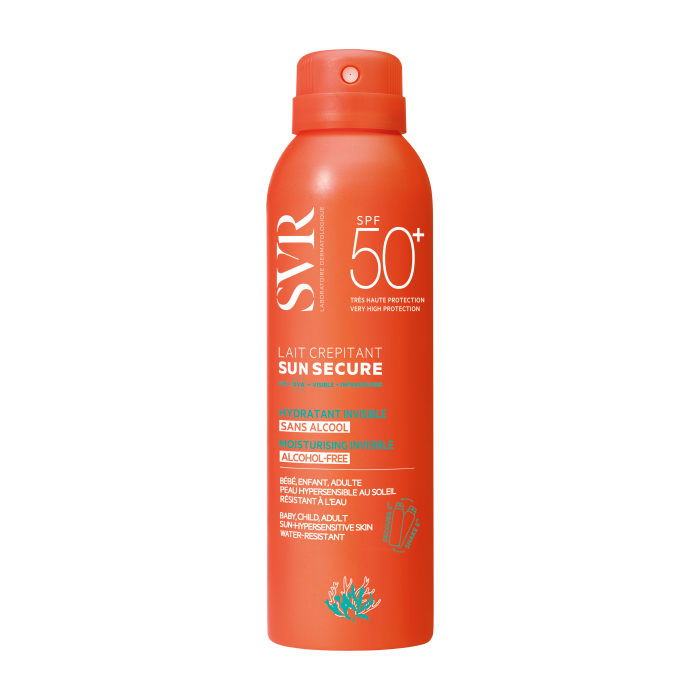 SVR Sun Secure Lait Crepitant SPF50+ rätisevä voide, lapset 200 ml