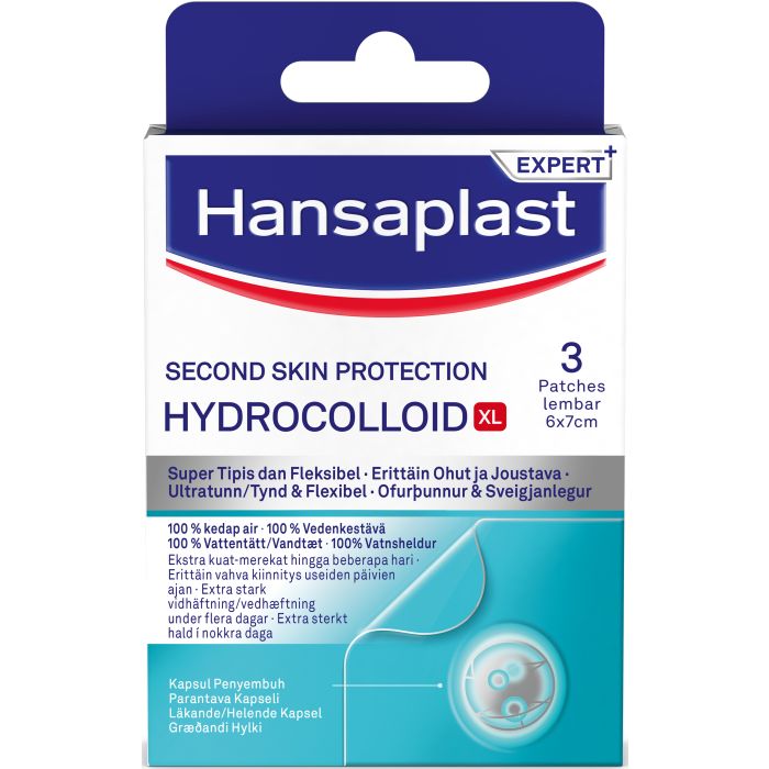 Hansaplast Second Skin XL (me 10) 3 kpl kuva 2