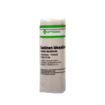 APTEEKKI Ideaaliside elastinen 12 cm x 5 m 1 kpl