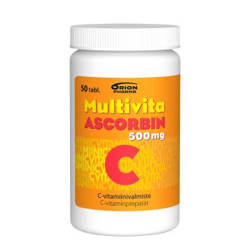 Multivita Ascorbin 500 mg 50 tabl