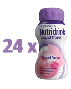 NUTRIDRINK COMPACT PROTEIN MANSIKKA 24X125 ML