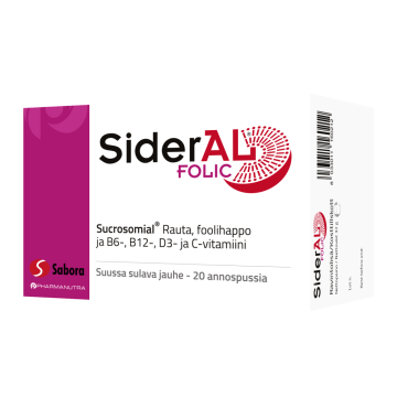 SiderAL Folic 30 mg 20 kpl