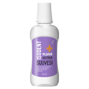 IsoDent Fluor+ hoitava suuvesi 250 ml