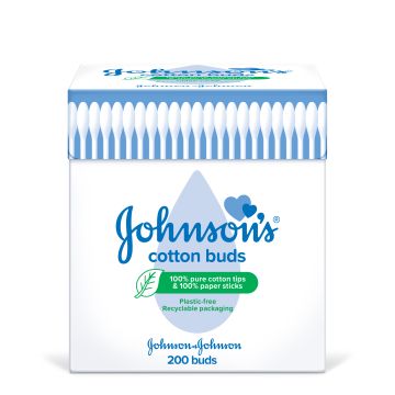 JOHNSONS COTTON BUDS VANUPUIKOT 200 KPL
