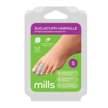 Mills Suojatuppi varpaille, M 2 kpl