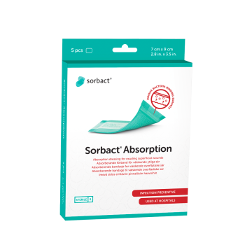 Sorbact Absorption 7 cm x 9 cm 98132 5 kpl