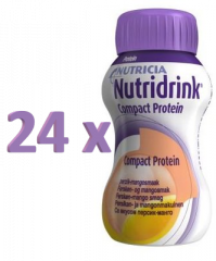 NUTRIDRINK COMPACT PROTEIN PERSIKKA-MANGO 24x125 ml
