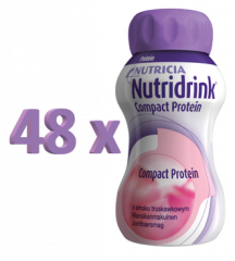 NUTRIDRINK COMPACT PROTEIN MANSIKKA 48X125 ML