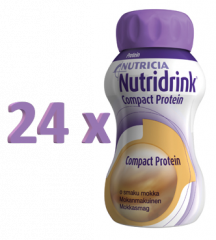 NUTRIDRINK COMPACT PROTEIN MOKKA 24x125 ml