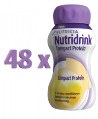 NUTRIDRINK COMPACT PROTEIN VANILJA 48x125 ml